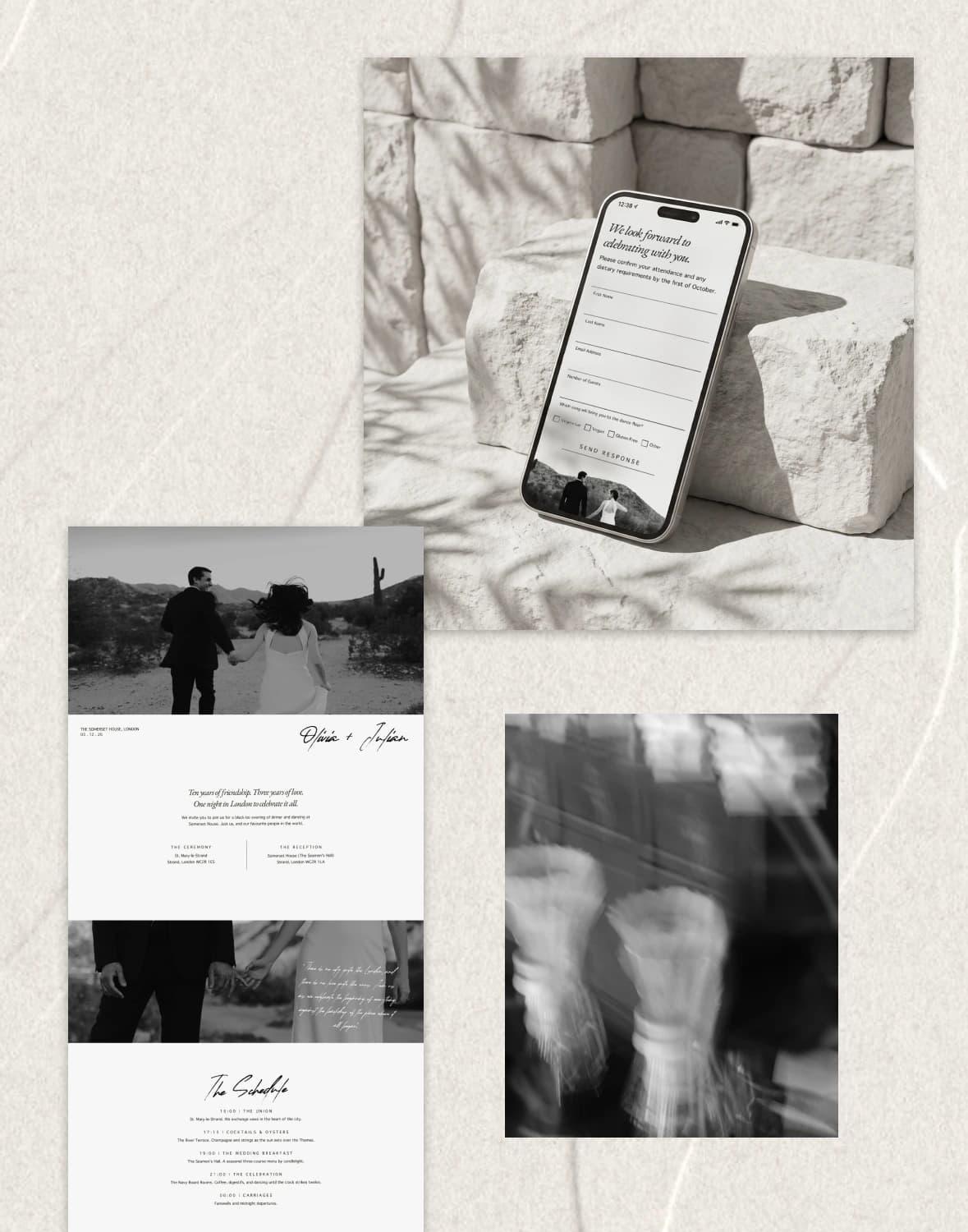 Custom Wedding Websites