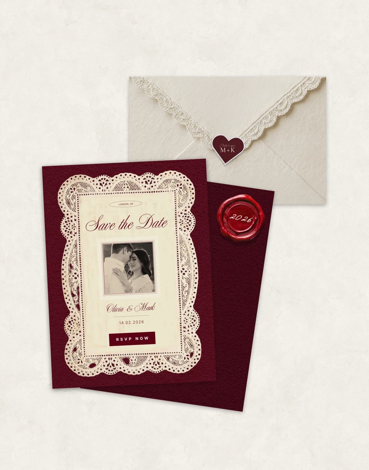 Save The Date RSVP Page